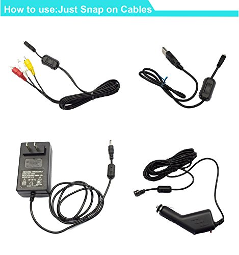 10er-Pack 3mm Durchmesser Schalter auf Ferrit Kern Kette Ringkerndrossel Cord RFI EMI Geräusch unterdrückungs-Filter für USB Audio Video Power Kabel schwarz - 4