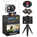 EKEN H9R Action Camera 4K Wifi Waterproof Sports Camera Full HD 4K 25fps 2.7K 30fps 1080P 60fps 720P 120fps Video Camera 12MP Photo and 170 Wide Angle Lens includes 11 Mountings Kit 2 Batteries Black RS.11949.00