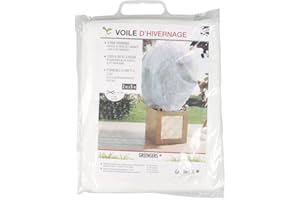 GREENGEERS GREENGERS - Voile hivernage - Dimensions: 2m x 5m - Couleur: Blanc - Matière: Propylène non tissé 17g/m² - Se coupe facilement - Pratique et efficace
