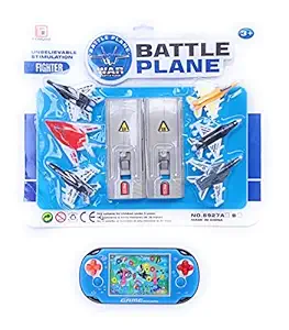 piggie Battle Planes Set for Kids, Pack of 6 Plane Set Free Water Ring Game ( Multicolor )