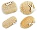 Loofah Savannah Plain Loofah Pads Economy - Pack of 4