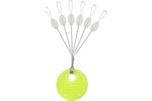 Drchoer Butées de flotteur pour pêche à la ligne : multicolore pour la pêche à la ligne de pêche, grand, moyen, petit disponible