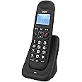Eacam Expandable Cordless Phone System with 3 Lines Display Caller ID Support 5 Handsets Connection 50 Phone Book Hands-free Calls Conference Call Mute Function for Office Business Home