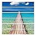 Produktbild Unbekannt 6Pcs 3D Sea Plank Brücke Treppen Aufkleber Wasserdicht DIY Wand-Kunst-Hauptdekorationen