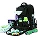 Damero Travel Nappy Changing Backpack with Changing Pad (Black)