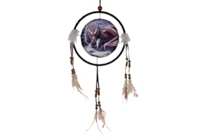 Puckator Dream Catcher Lisa Parker Dragon & Wolf Wedding Ring 16 cm