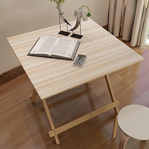 GYH zhuozi LJHA Folding Table/Wooden Folding Table/Laptop Table/Children's Desk/Home Small Decorative Table/70 * 70 * 70CM table
