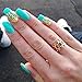 10x 3D Alloy Hollow Out Nail Art Sticker Glitter Slices Charms DIY Nail Jewelry
