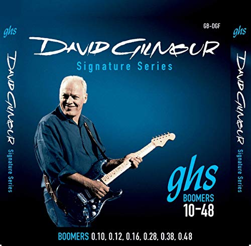 GHS David Gilmour strat Gb-dGf custom Jeu de Cordes pour Guitare électrique