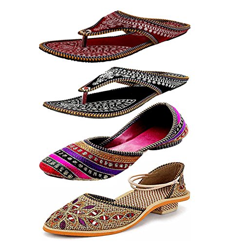 Zaiva Women And Girls Belly and Slipper Pack of 4 RS.499 (75.00% Off) - Amazon Zaiva Women And Girls Belly and Slipper Pack of 4 RS.499 (75.00% Off) - Amazon