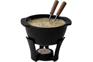 Boska Set à Fondue Party Mini/Pour Fondue au Fromage et Sauce / 300 ml/Caquelon à Fondue Lavable au Lave-vaisselle