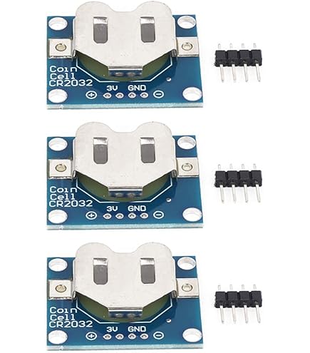10/20 Pz LilyPad Portabatteria A Bottone CR2032 Modulo Di - Foto 6