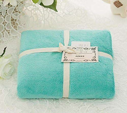 X&amp;L Home creative soft sliding yarn water more bath towels , deep tiffany blue , 150*75