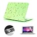 Produktbild Se7enline Sanfte Schutzschale, Kunststoff, mit schwarzem Tastaturschutz aus Silikon und transparenter Displayschutzfolie, Design: schwarze Kreise, für Macbook Small Flower Macbook Air 13"(Models: A1369, A1466)
