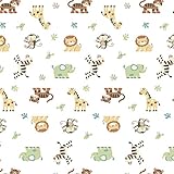 Summer Infant 72484 Swaddleme (Groß – ab 6 kg) Ganzkörper Pucksack Dschungel – 100% Baumwolle - 2