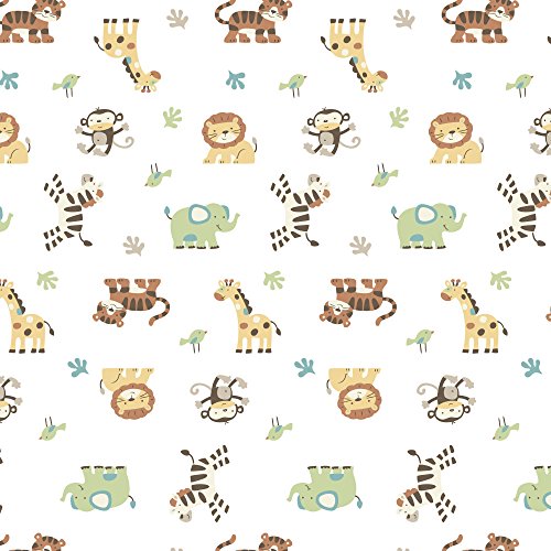 Summer Infant 72484 Swaddleme (Groß – ab 6 kg) Ganzkörper Pucksack Dschungel – 100% Baumwolle - 2