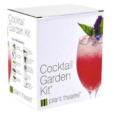 Plant Theatre Plant theatre kit de culture de 6 variétés de plantes pour cocktails
