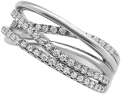 Velini Jewels Women  925 Sterling Silver  Silver Round   White Zircon