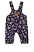Kanz Baby-Girls B/B Overall Floral Dungarees, Blue, 12-18 Months (Manufacturer Size:80)