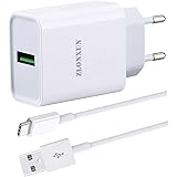 Caricabatterie Caricatore Rapido e Cavo Compatible with Xiaomi Redmi Note 11/9/9 Pro/10s/8 Pro/10/10 Pro/11S/9T/9S,Redmi 10/9