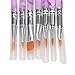 OSAN 5pcs 2way Nail Art Dotting Pen + 7pcs Nail Art Design Painting Detailing Brushes