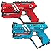 Produktbild Light Battle Laser Tag Set: 2 Anti-Cheat Laserpistolen - Rot + Blau | LBAP10224AC
