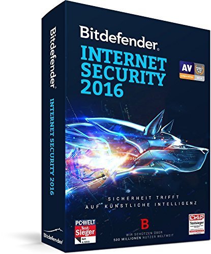 Preisvergleich Produktbild Bitdefender Internet Security 2016 1 PC / 1 Jahr