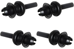 Knocery Clip di fissaggio clip clip per attacco spiaggia posteriore OEM 699218, set di 4 clip di fissaggio per gruccia per catena auto, compatibili con C2, C3 I, C3 II, C4 Cactus, DS3, 206, 207, 208