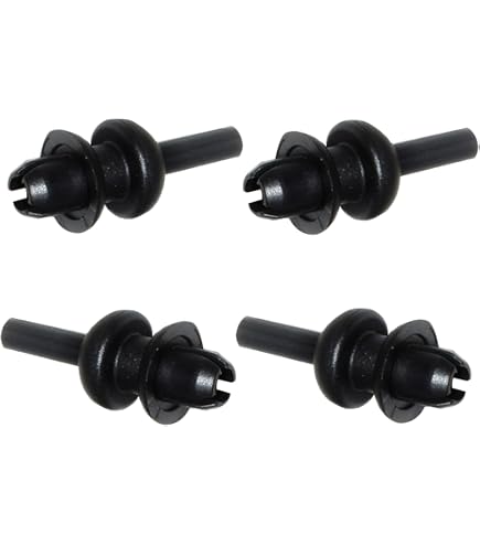 2X Clip Fixation Sièges Arrière 1609267180 - Compatible Citroën C3 C4 Cactus, Peugeot 208 301, Opel Corsa F