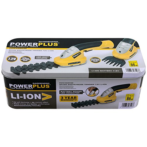 POWXG2032 Akku Grasschere 7,2V Li-Ionen - 8