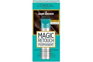 L'OREAL PARIS L'Oréal Paris Magic Retouch Instant Root Spray, Grey Regrowth, Flawless Coverage, 3s, 75ml - Dark Brown 4