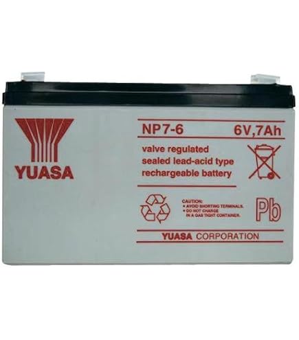 Clulite Batteria Ricaricabile SLA 6V 10Ah – Ricambio Per Smartlite Traditional SM610 - 3