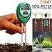 Produktbild Happy Event 3-in-1 Bodentester Kein Akku Boden Feuchtigkeit Meter PH Wert Messgerät Lichtstärke Meter für Gartenbau, Pflanzen Wachstum, Rasen, Indoor & Outdoor nutzbar