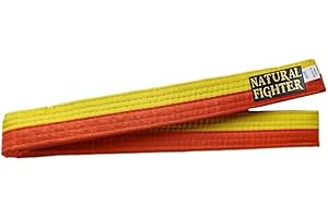 mmasport Cinturón Karate Judo Aikido Taekwondo Belt para artes marciales de algodón básico