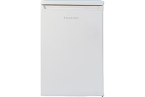 Russell Hobbs Under Counter Freezer 91 Litre Capacity 55cm Wide with Adjustable Thermostat & Feet, 3 Freezer Drawers, Reversible Door, White, 2 Year Guarantee RH85UCFZ552E1W