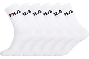 FILA Chaussettes Am/Tnx6 Chaussettes de sport Homme (lot de 6)