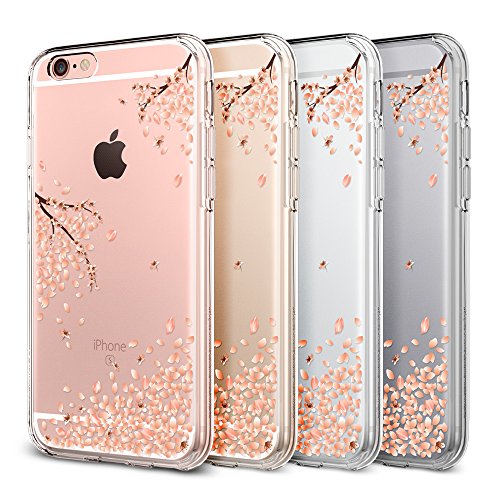 iPhone 6S Case, SpigenÂ® iphone 6 case cover [Liquid Crystal Shine] [Blossom] iPhone 6s Case with [Laser Precision Design] and Premium Clarity for for iPhone 6 (2014) / 6S Case (2015) - Blossom (035CS21219)