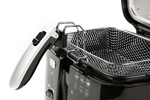 Friteuse mit herausnehmbarem Ölbehälter 2,5 Liter Fritöse 1.800 Watt Fritteuse - 5