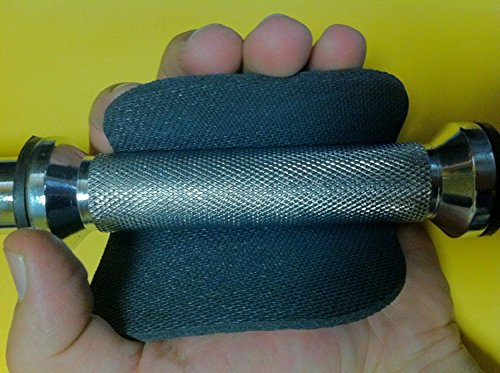 Originelle anheben Griffs – von GRIP POWER PADS® die Alternative zum Fitnessstudio Training Handschuhe bequem und leicht Mitnehmerkissen für Männer & Frauen, die wollen schwitzenden Händen während des Trainings beseitigen, extra dicke Polsterung – Aufrechterhaltung des perfekten Griff. - 3