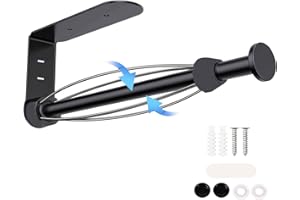 WOBENKE Portarotolo Cucina Porta Rotolo da Parete o Autoadesivo Acciaio Inox Supporto Portarotolo da Cucina L'armadietto, Porta Adesivo o Perforante, Montaggio a Parete in Cucina per Cucina e Bagno