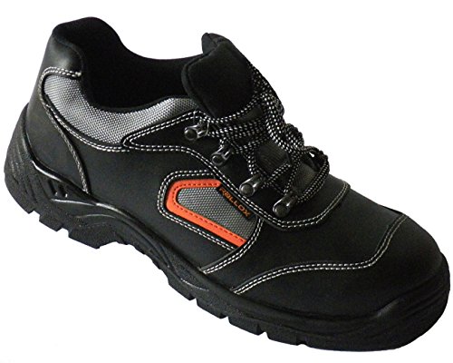Arbeitsschuhe Sicherheitsschuhe Schuhe LC052 schwarz echt Leder S3 Gr. 38 39 40 41 42 43 44 45 46 47