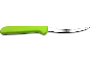 KIMERA Coltello Pomodoro Seghettato Inox 11 cm - Perfetto per Pomodoro, Frutta e Vegetali con Buccia Resistente | Coltellerie Pascotto - DOI LEONS | Made in Italy