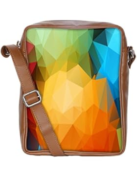 Snoogg , Damen Umhängetasche mehrfarbig multi