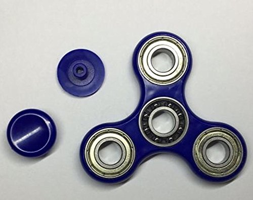 JOY Fidget Spinner ADHD Focus Toy Ultra Durable High Speed Hybrid Ceramic Bearing Long Spins Fun Blue JOY Fidget Spinner ADHD Focus Toy Ultra Durable High Speed Hybrid Ceramic Bearing Long Spins Fun Blue
