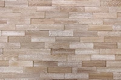 wodewa Bois véritable Vintage Look avec optique 3D | 1m² Revêtement mural | Bois lambris en massif panneaux