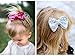 15pcs 8 CM Boutique Bling Sparkly Sequins Hair Bows Nylon Mesh Ribbon Headbands for Party Girls Kids Children Alligator Hair Clips
