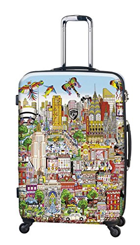 Preisvergleich Produktbild Heys - Künstler Fazzino New York Trolley mit 4 Rollen Gross