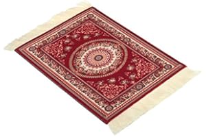 Tutoy 28 x 18 cm koncentryczne koło styl boho perski dywan podkładka pod mysz do komputera stacjonarnego laptopa komputera