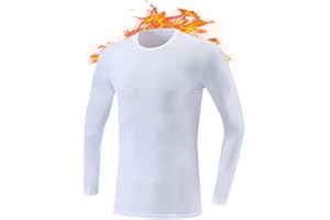 Channo Maglia Termica Uomo Manica Lunga - Intimo Termico Uomo Perfetto per l'inverno