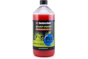 Tandem Baits Carp Food PVA Booster | Carpfishing Pesche Pesca Accessori | Alimentatore per la Pesca Carpa | Aroma Inenso | Pesca Accessori alla Carpa 1000ml